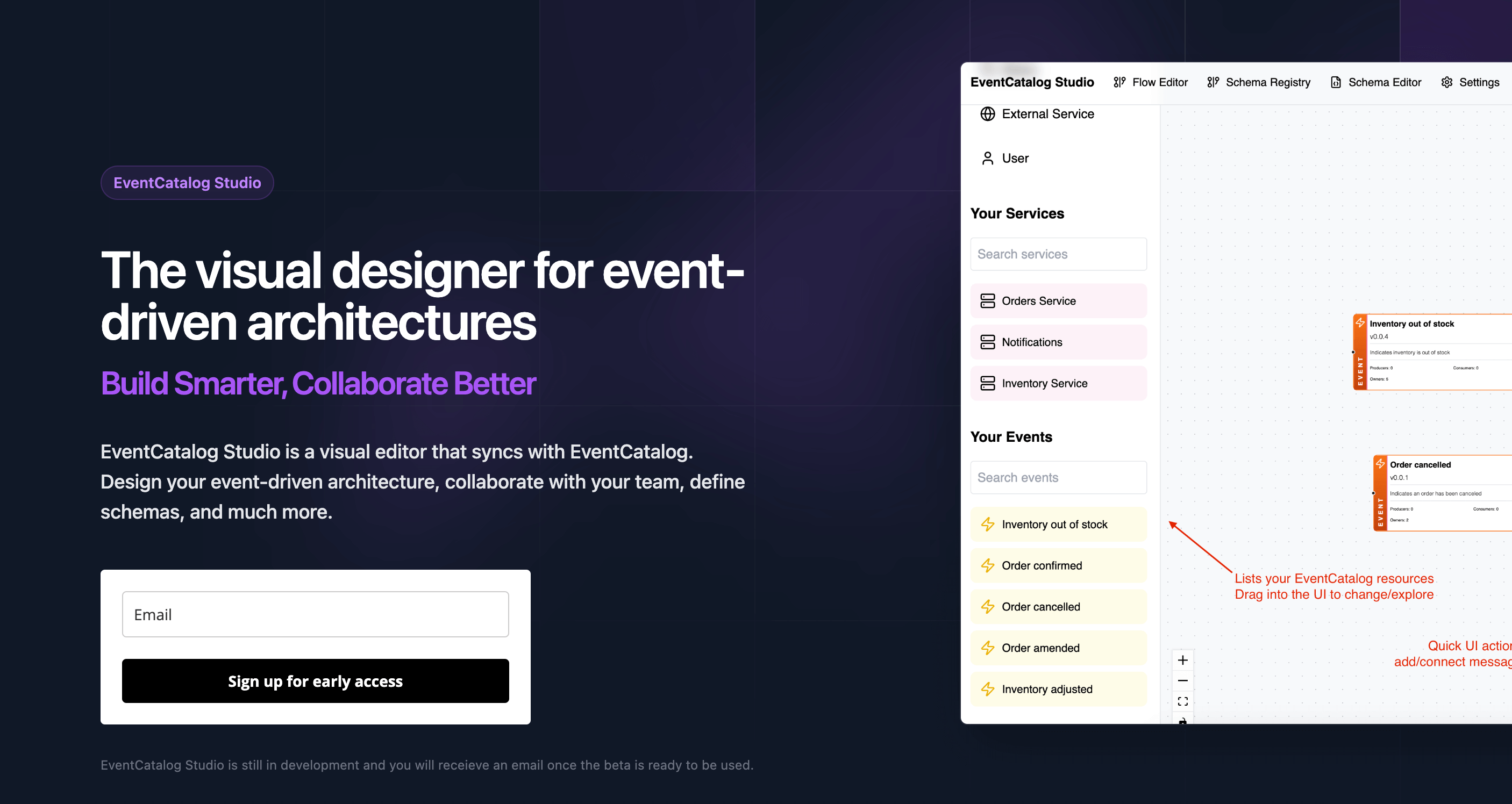 EventCatalog Studio