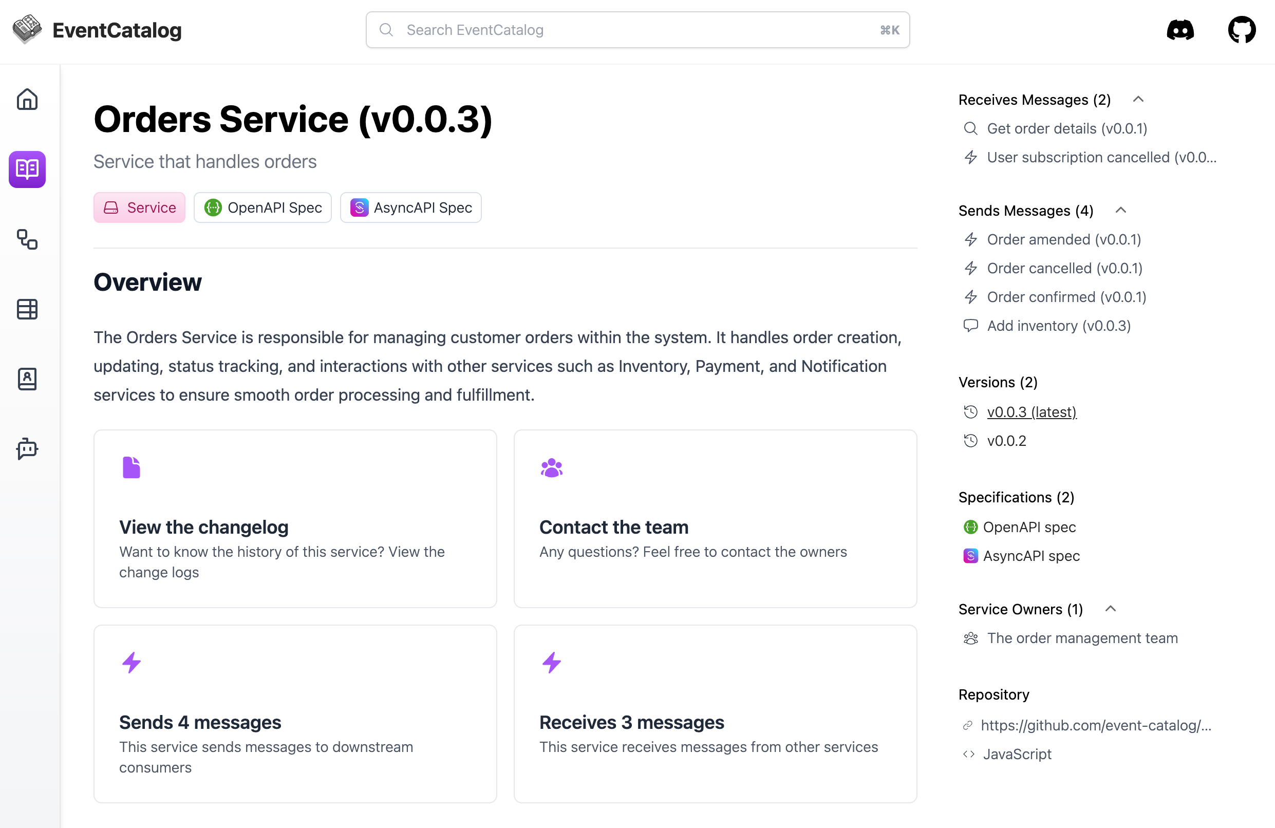 OpenAPI and AsyncAPI Integrations